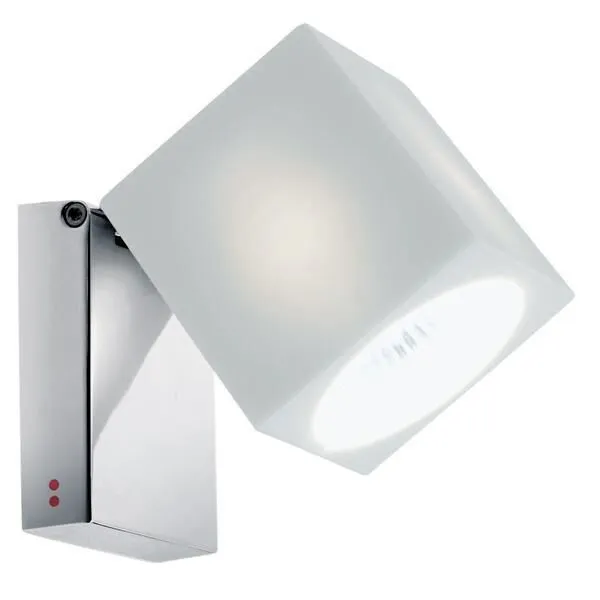 Fabbian Ice Cube Classic Væg/ Hvid – væglampe — produktfoto