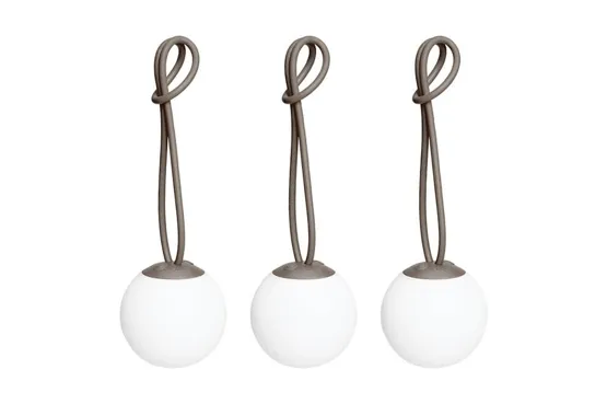 Fatboy FatboyÂ® Bolleke Mini, taupe - sæt med 3 stk. – pendel — produktfoto