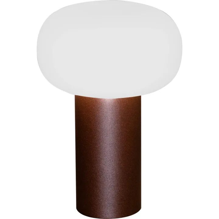 Konstsmide Antibes genopladelig , rust – bordlampe — produktfoto