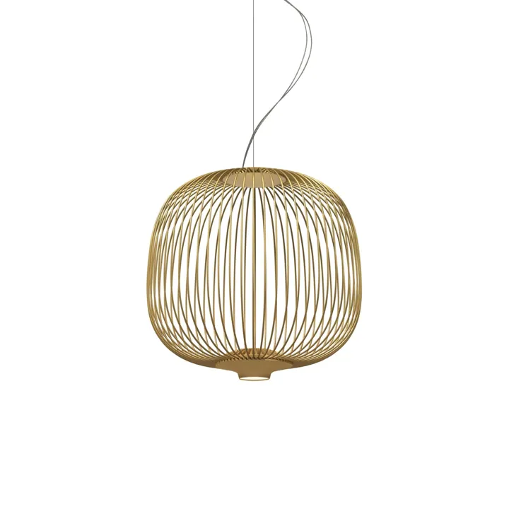 Foscarini Spokes 2 Piccola Guld – pendel — produktfoto
