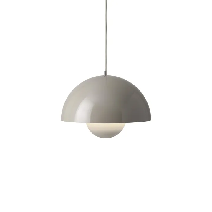 &Tradition Flowerpot VP7 Beige Grå – pendel — produktfoto