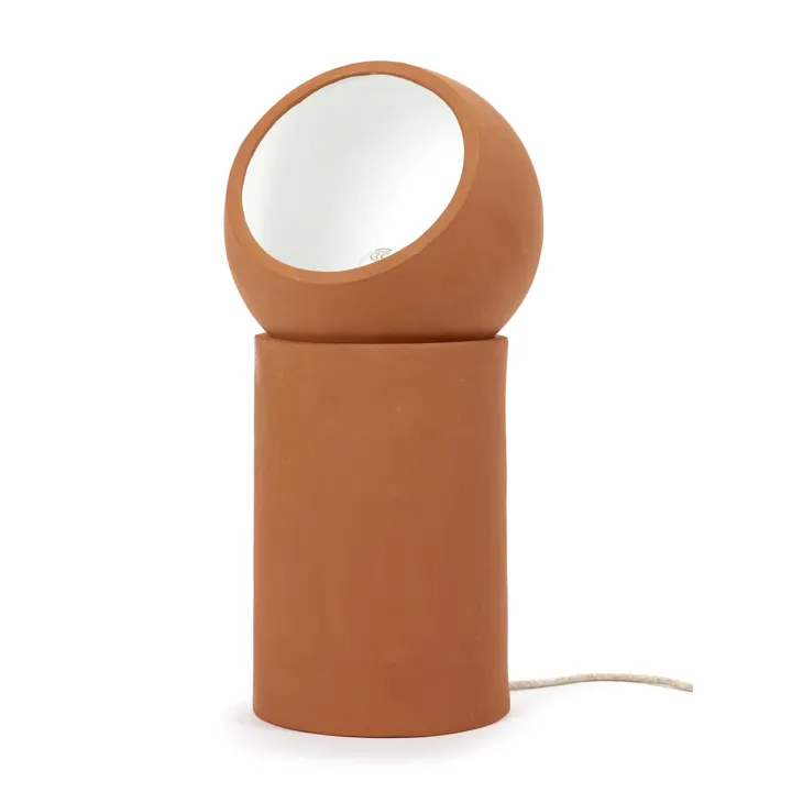 Serax Terra Light L Terracotta – bordlampe — produktfoto