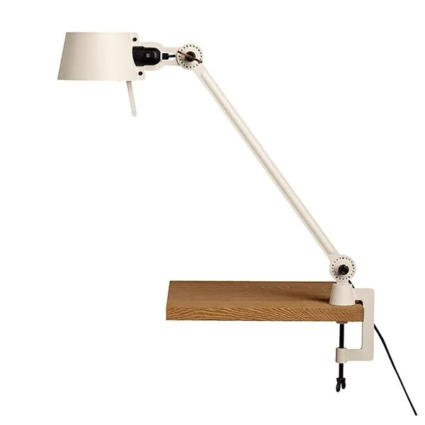 Tonone Bolt En Arm med Klemme Lightning White – bordlampe — produktfoto