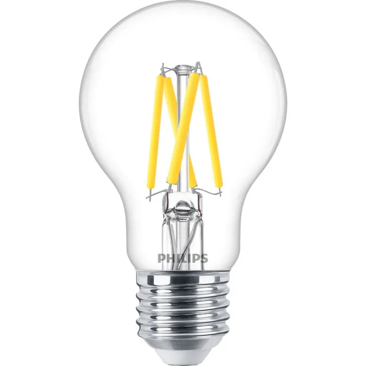 Philips Master Dimtone E27 standardpære, 2200K-2700K, 3,4W – pære — produktfoto