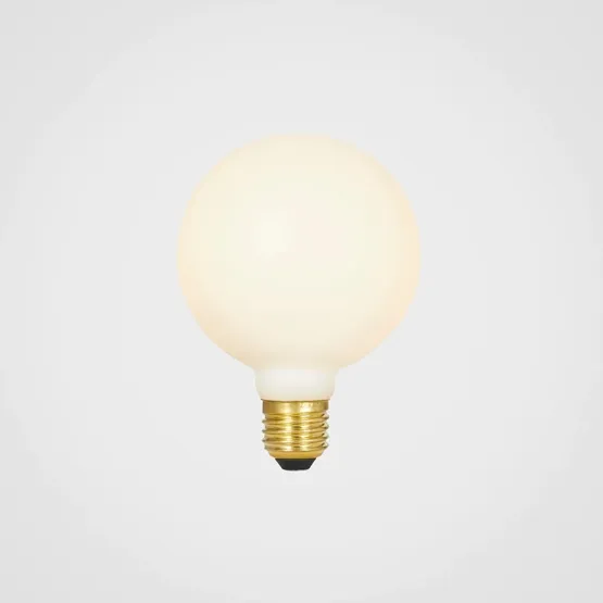 Tala Sphere III E27 7W LED pære (dim-to-warm), mat hvid – pære — produktfoto