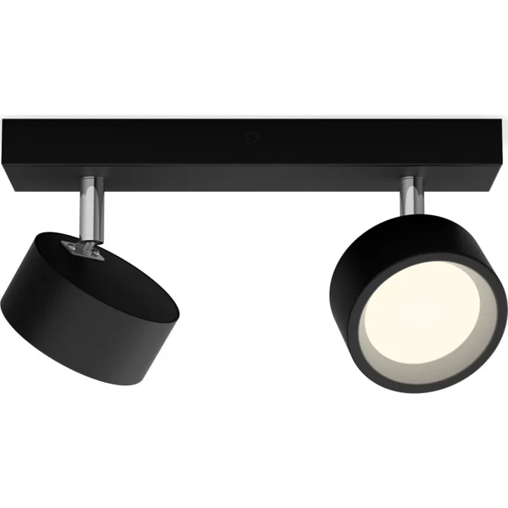 Philips Bracia , 2 spots, sort – spot — produktfoto
