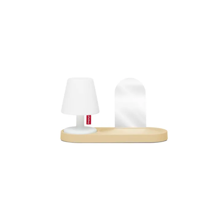 Fatboy Edison The Petit + Residence Sandy Beige – transportabel bordlampe — produktfoto