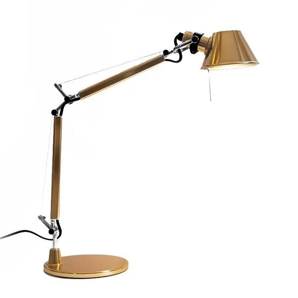 Artemide Tolomeo Micro Guld Limited Edition – bordlampe — produktfoto