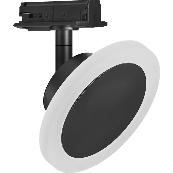 Osram Smart+ Wifi Tracklight Circle skinnespot, justerbar hvid, sort – spot — produktfoto