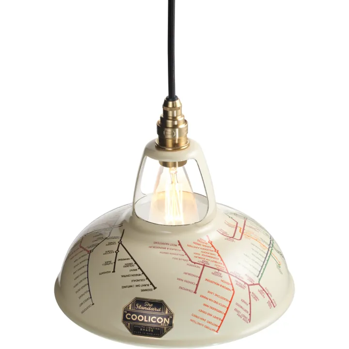 Coolicon Original 1933 Underground Outside , beige, Ø29 cm – pendel — produktfoto