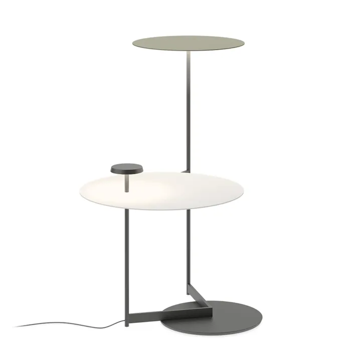 Vibia Flat 5945 Push Grøn L1 – gulvlampe — produktfoto