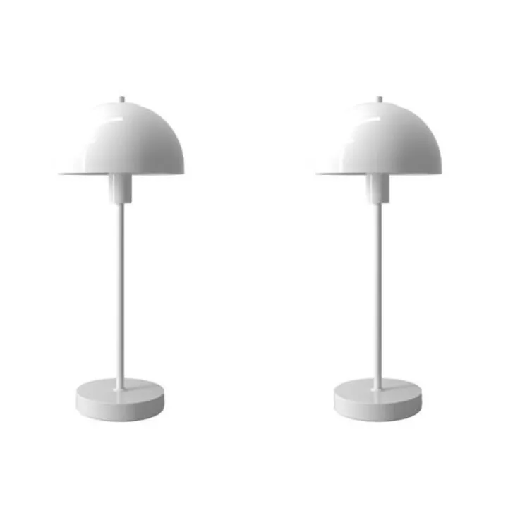 Herstal Vienda 2 stk - Hvid – bordlampe — produktfoto