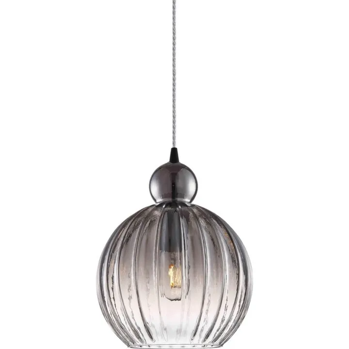 Halo Design Ball Ball , røgfarvet, Ø25 cm – pendel — produktfoto