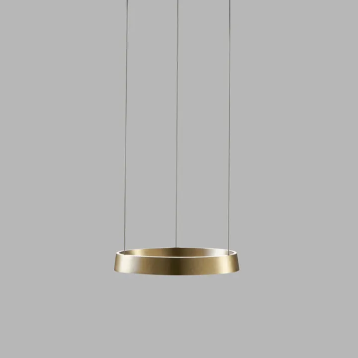 LIGHT-POINT Edge Round Ø400 Switch Tune - Messing – pendel — produktfoto