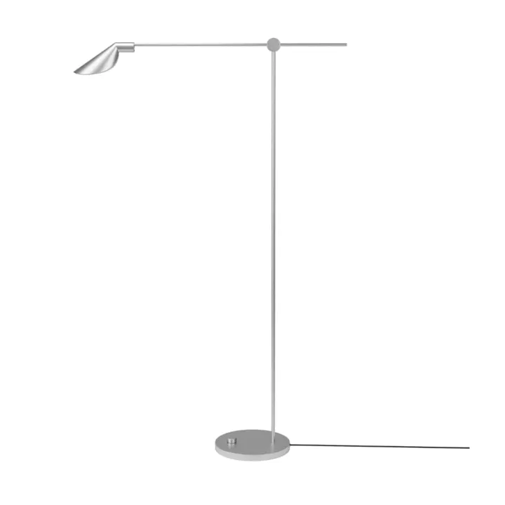Fritz Hansen MS011 Stål – gulvlampe — produktfoto