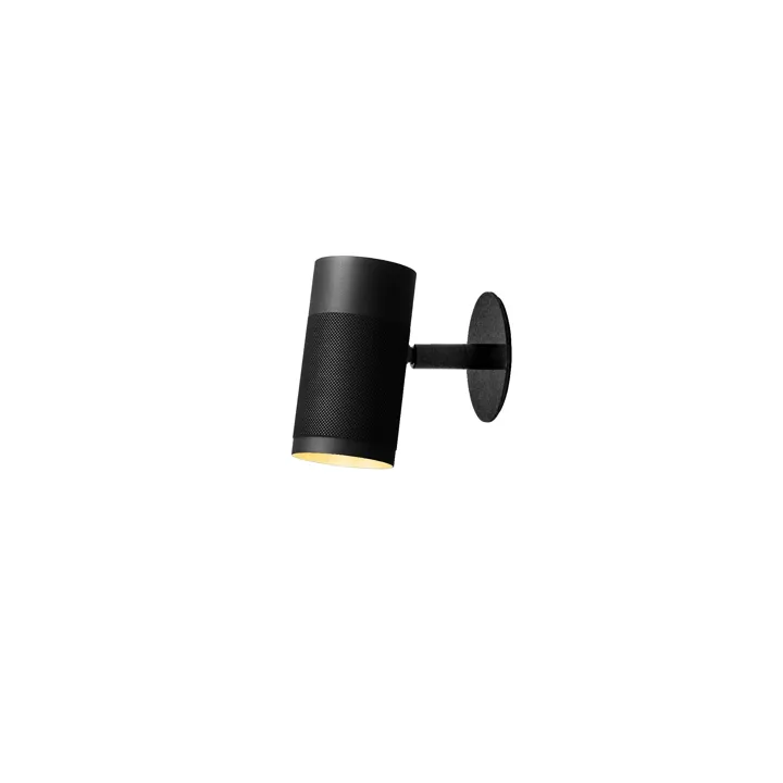 Thorup Copenhagen Patrone Recessed Lille Sortbruneret Messing – væglampe — produktfoto