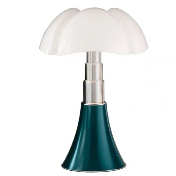 Martinelli Luce Pipistrello 1965 Blågrøn – bordlampe — produktfoto