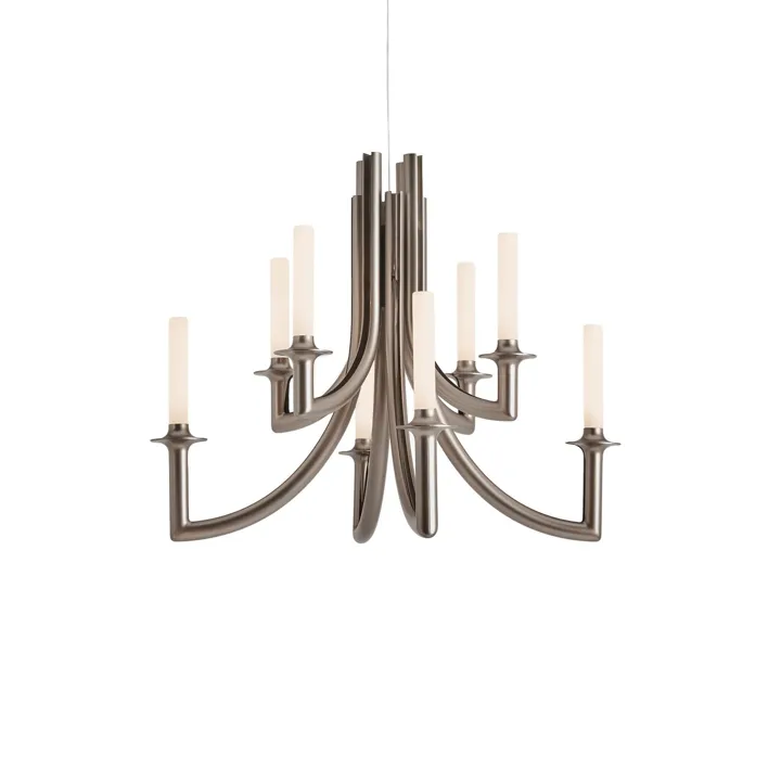 Kartell KHAN METAL Mat Bronze – lysekrone — produktfoto