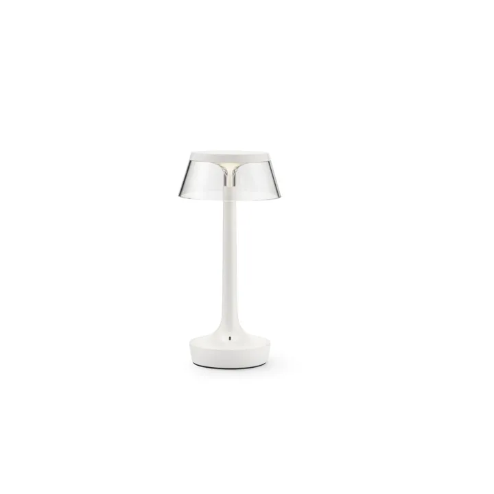 Flos Bon Jour Unplugged Almost White – transportabel bordlampe — produktfoto
