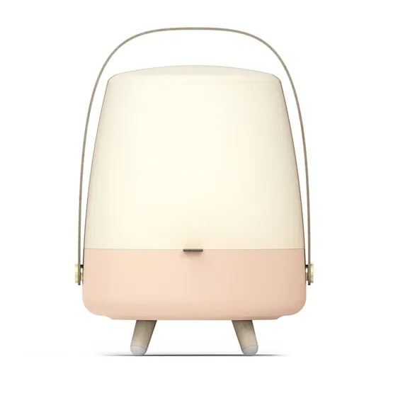 Kooduu Lite-up Play LED lampe m/højtaler, lyserød – bordlampe — produktfoto