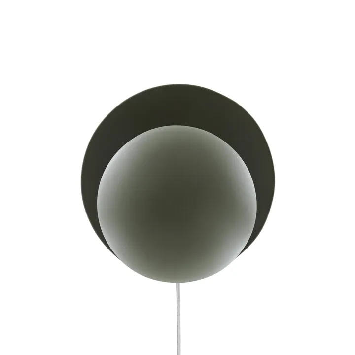 Globen Lighting Orbit Mosgrøn – væglampe — produktfoto