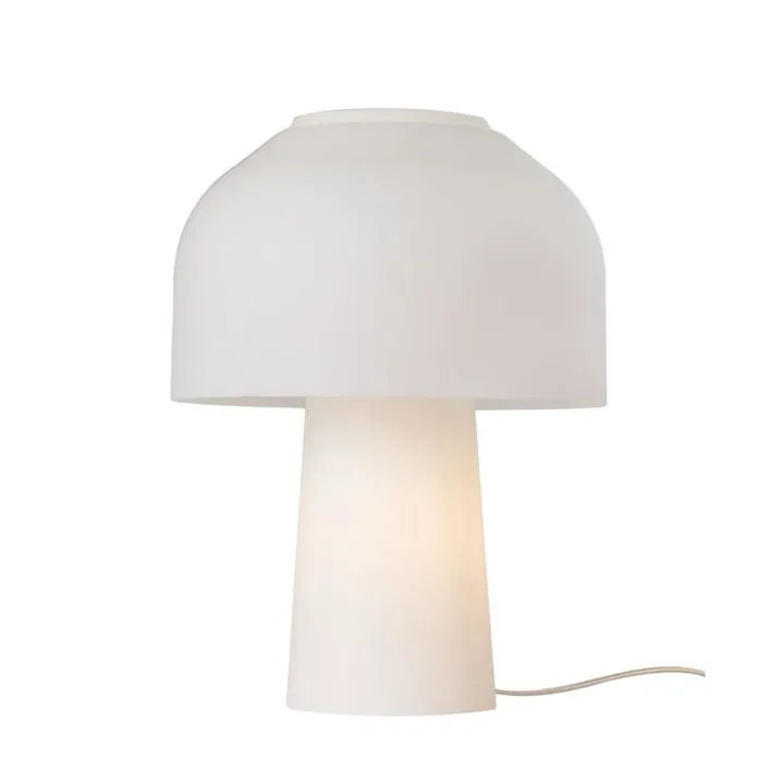 Karman Lilly Frostet Hvid – bordlampe — produktfoto