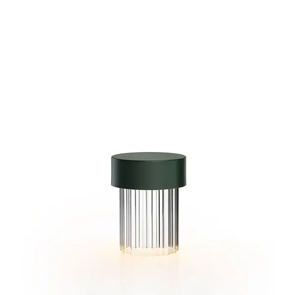 Flos Last Order Fluted Mat Grøn – bordlampe — produktfoto
