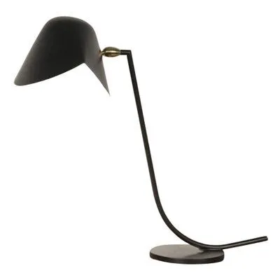 Serge Mouille Antony Sort – bordlampe — produktfoto