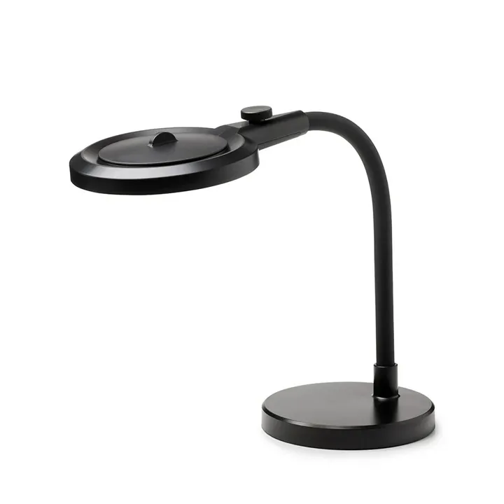 Halo Design Magni Charge Superflex Sort – transportabel bordlampe — produktfoto