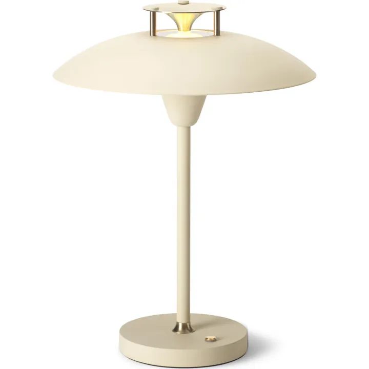 Halo Design Stepp 1-2-3 genopladelig , beige – bordlampe — produktfoto