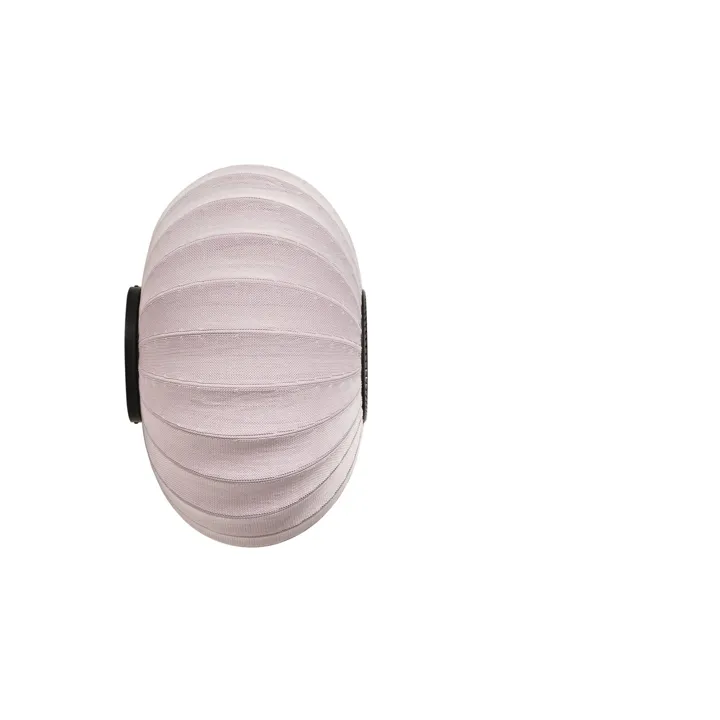 Made By Hand Knit-Wit Oval Ø57 cm Light Pink – væglampe — produktfoto