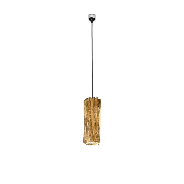 Slamp Accordéon Vertical Guld – pendel — produktfoto