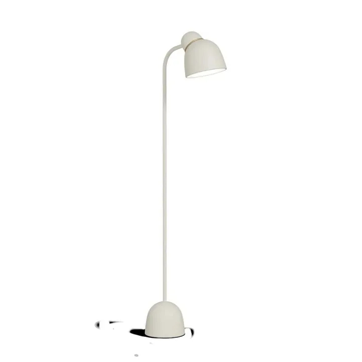Belid Bird Sand/Messing – gulvlampe — produktfoto