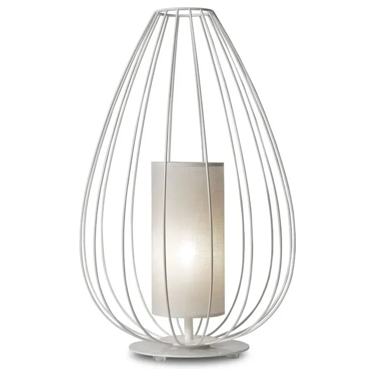 Karman Cell Ø36 Glossy White – gulvlampe — produktfoto
