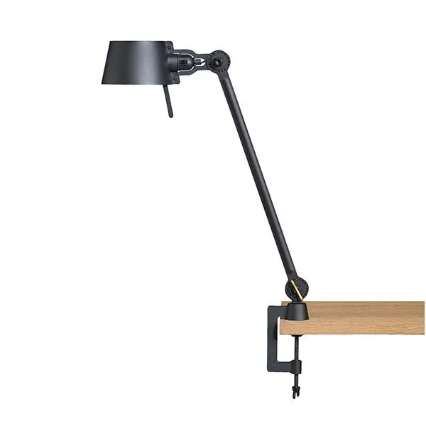 Tonone Bolt En Arm med Klemme Smokey Black – bordlampe — produktfoto