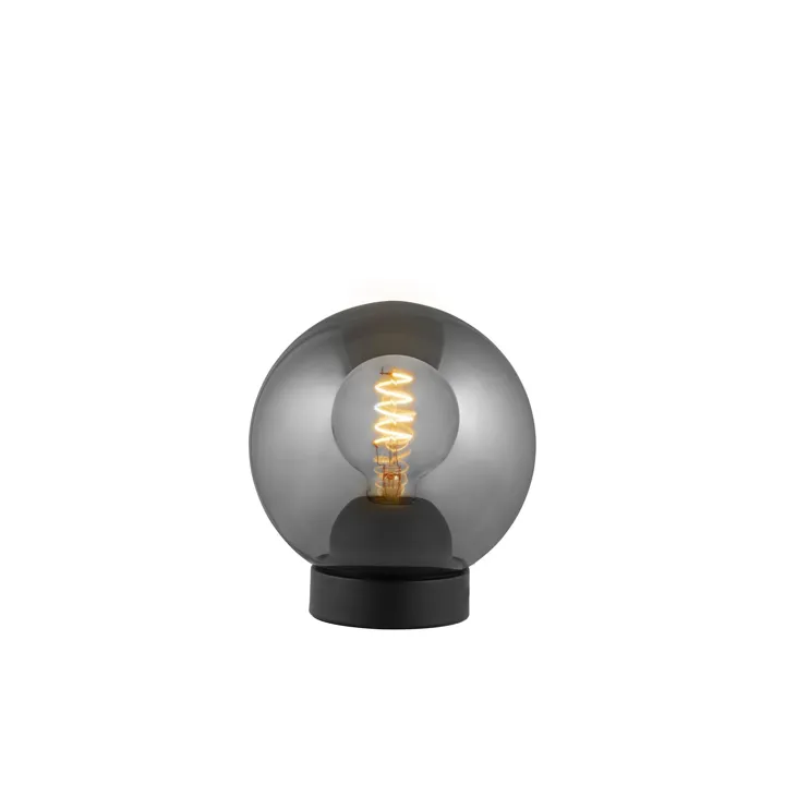 Halo Design Bubbles Ø18 Bord Smoke – bordlampe — produktfoto