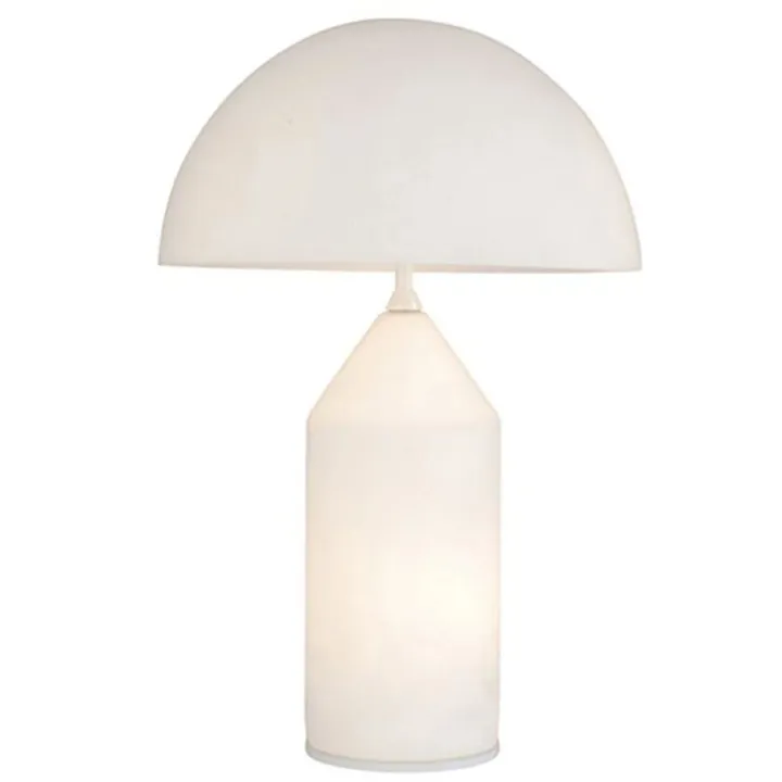 Oluce Atollo 235 50 cm Opal – bordlampe — produktfoto
