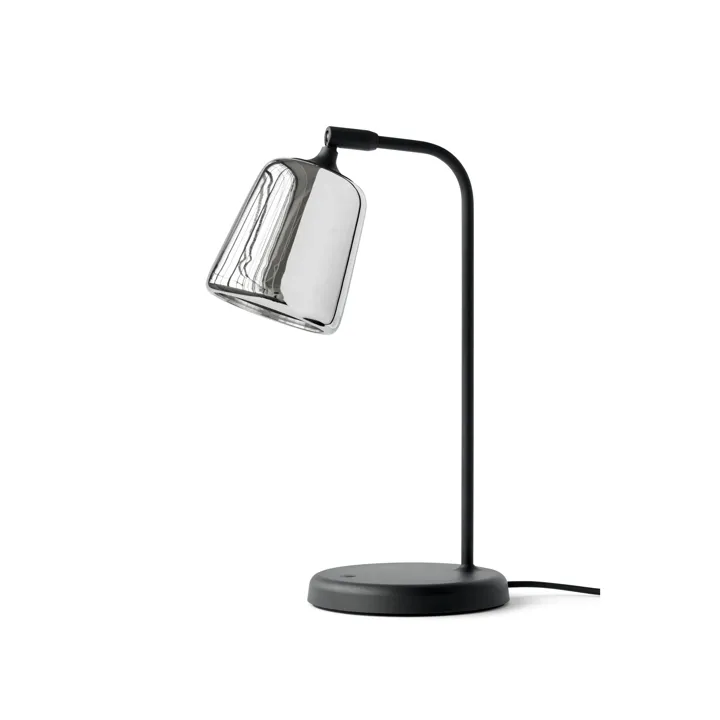 New Works Material Rustfri Stål – bordlampe — produktfoto