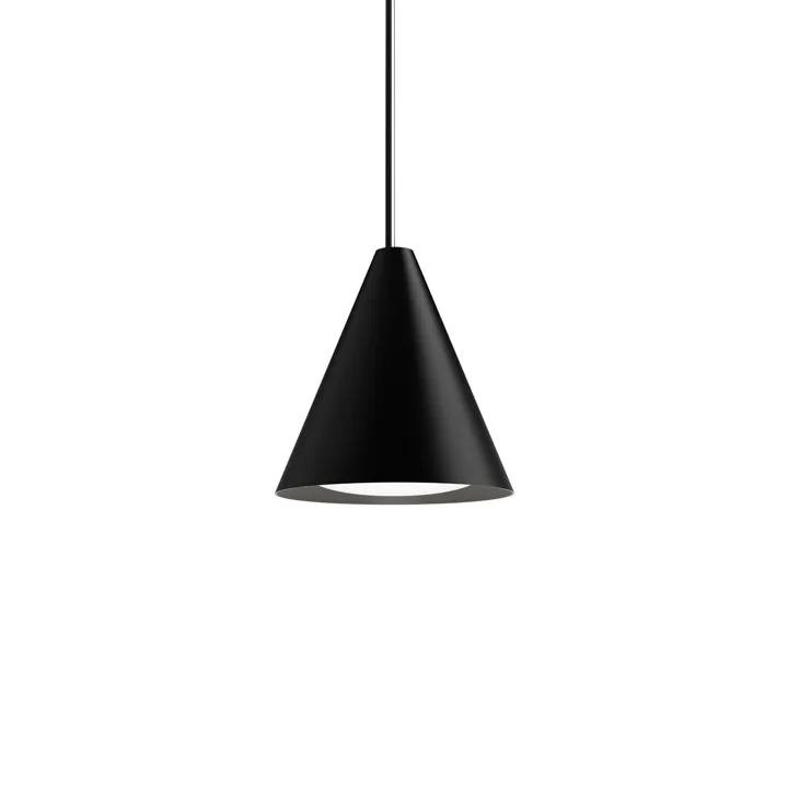 Louis Poulsen Keglen Ø25 2700K & Dali Sort – pendel — produktfoto