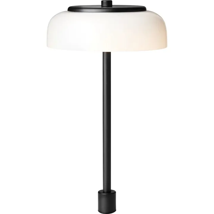 Nuura Blossi In-Set Lille Sort/Opal – bordlampe — produktfoto