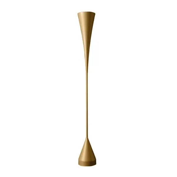 TATO De-Lux A8 Guld – gulvlampe — produktfoto