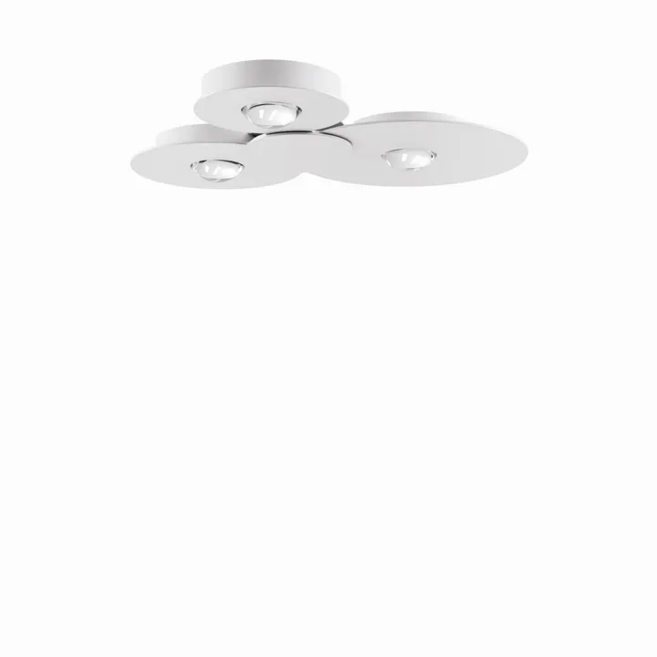 Lodes Bugia Triple 3000K Hvid – loftlampe — produktfoto