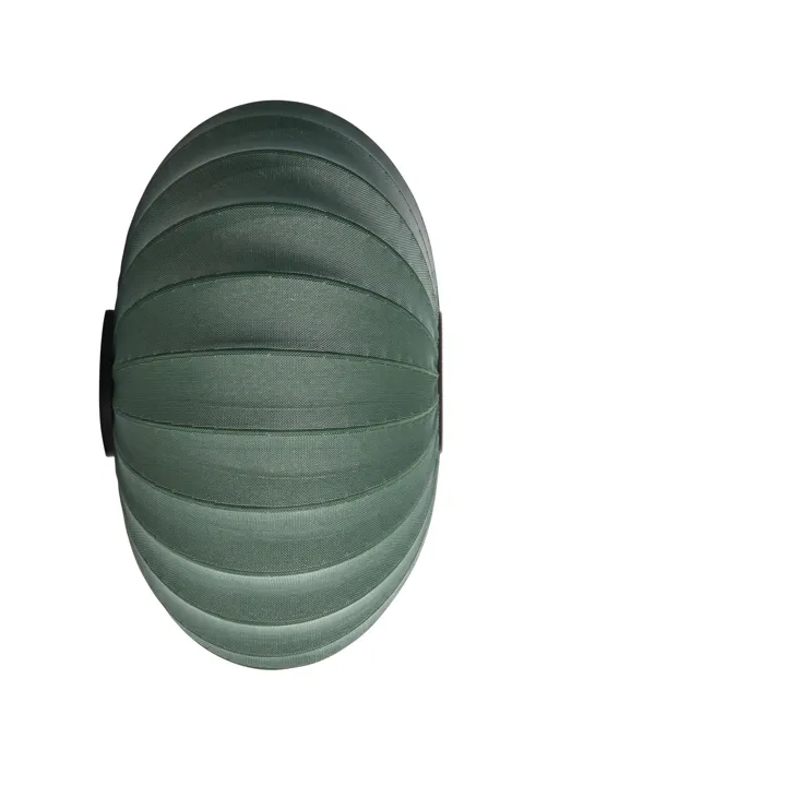 Made By Hand Knit-Wit Oval Ø76 cm Tweed Green – væglampe — produktfoto