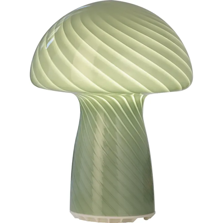 Veli Line Mushroom genopladelig , grøn – bordlampe — produktfoto