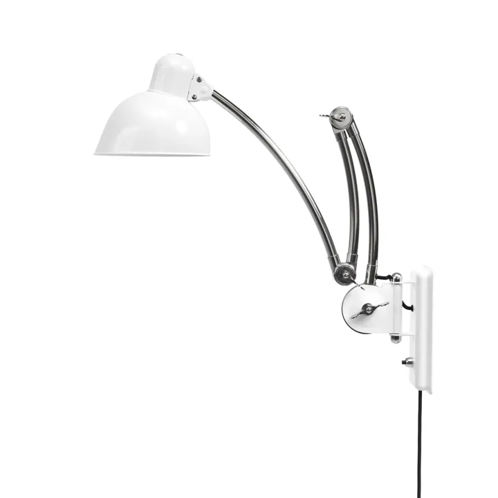 Fritz Hansen Kaiser Idell 6559-W Hvid – væglampe — produktfoto