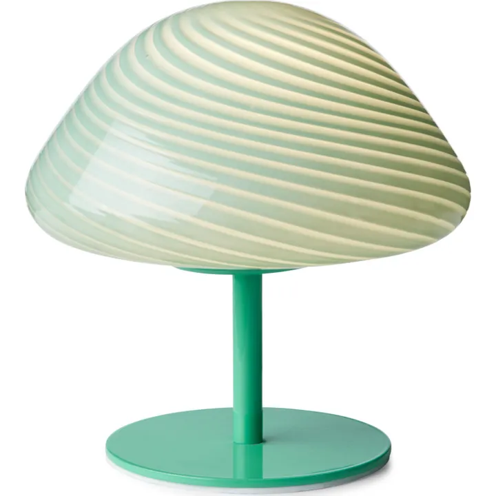 Halo Design Mini Mush , turkis – bordlampe — produktfoto