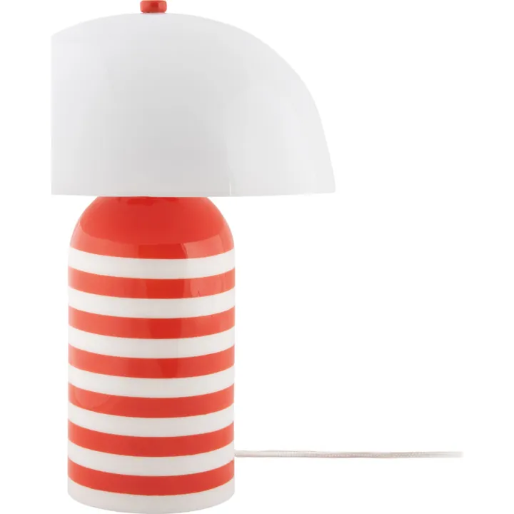 Leitmotiv Rayado Retro , stribet orange – bordlampe — produktfoto