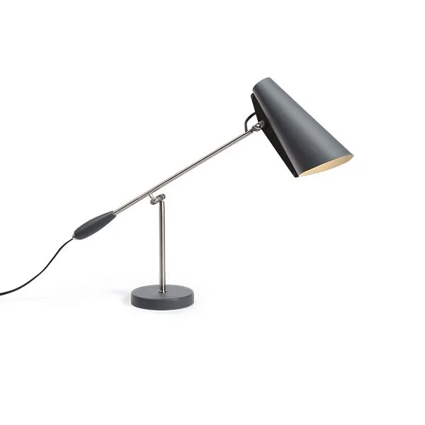 Northern Birdy Grå – bordlampe — produktfoto