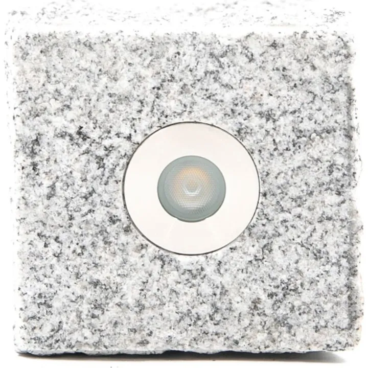 Light By Juul Chaussesten med Juulius 1 spot, earl grey – udendørslampe — produktfoto