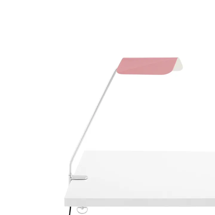 HAY Apex Med Klemme Luis Pink – bordlampe — produktfoto